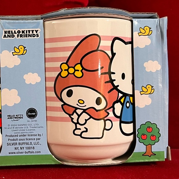Hello Kitty and Friends Tea Cup Set of 2 New in Package - Picture 9 of 9
